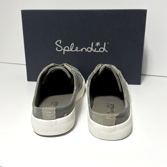 Splendid Footwear CAMO Slip On Sneakers Green Camo Print Lace Up Closure NWT - Picture 4 of 6